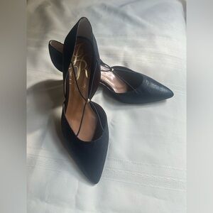J.Renee Elegant Dark Blue Pointed Heels